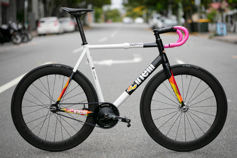 Cinelli Vigorelli Track with MKUltra FIA600 Wheels