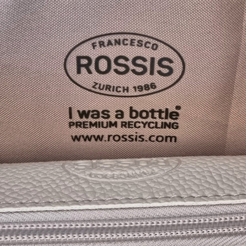 ROSSIS I WAS A BOTTLE PET recycling logo