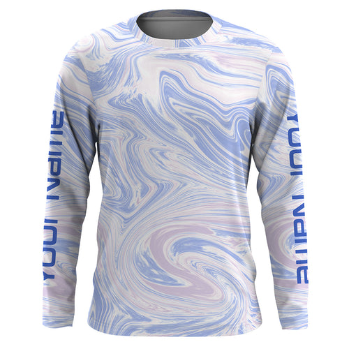 Fade wave camo Custom UV Long Sleeve Fishing Shirts, personaized Fishi –  FishingAmz