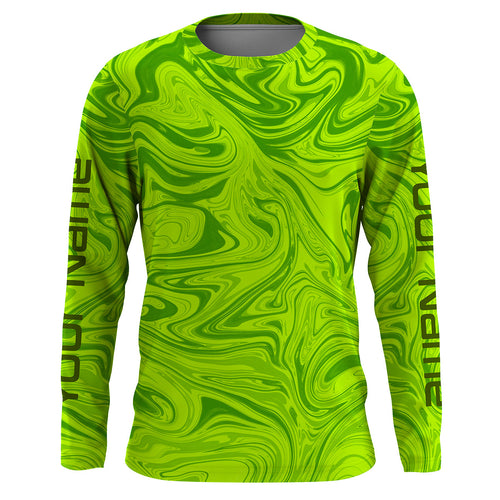 Fade wave camo Custom UV Long Sleeve Fishing Shirts, personaized Fishi –  FishingAmz