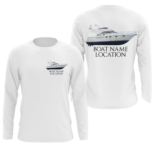 Custom Fishing Boat Name Long Sleeve Fishing Shirts, Personalized Fisher  Boats Shirt IPHW5097