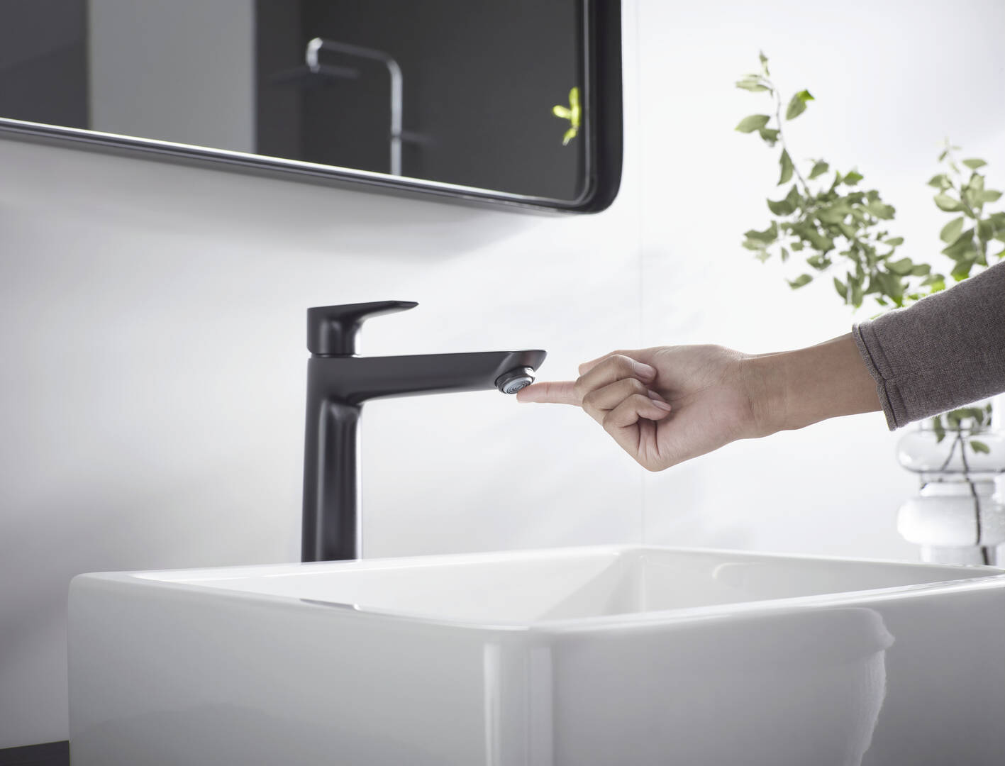 hansgrohe_71716_水龍頭_霧黑色_高腳龍頭