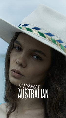 white fedora hat - wewere Australian 