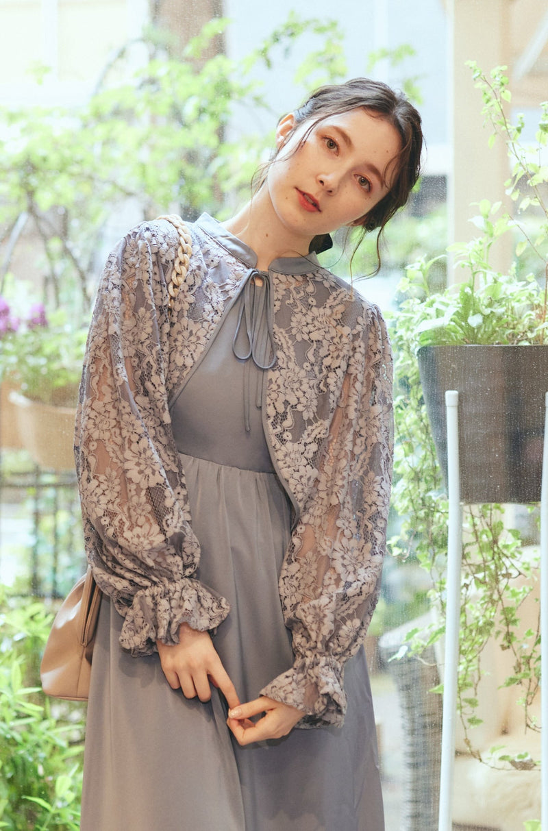 idem lace bolero omekashi dress-