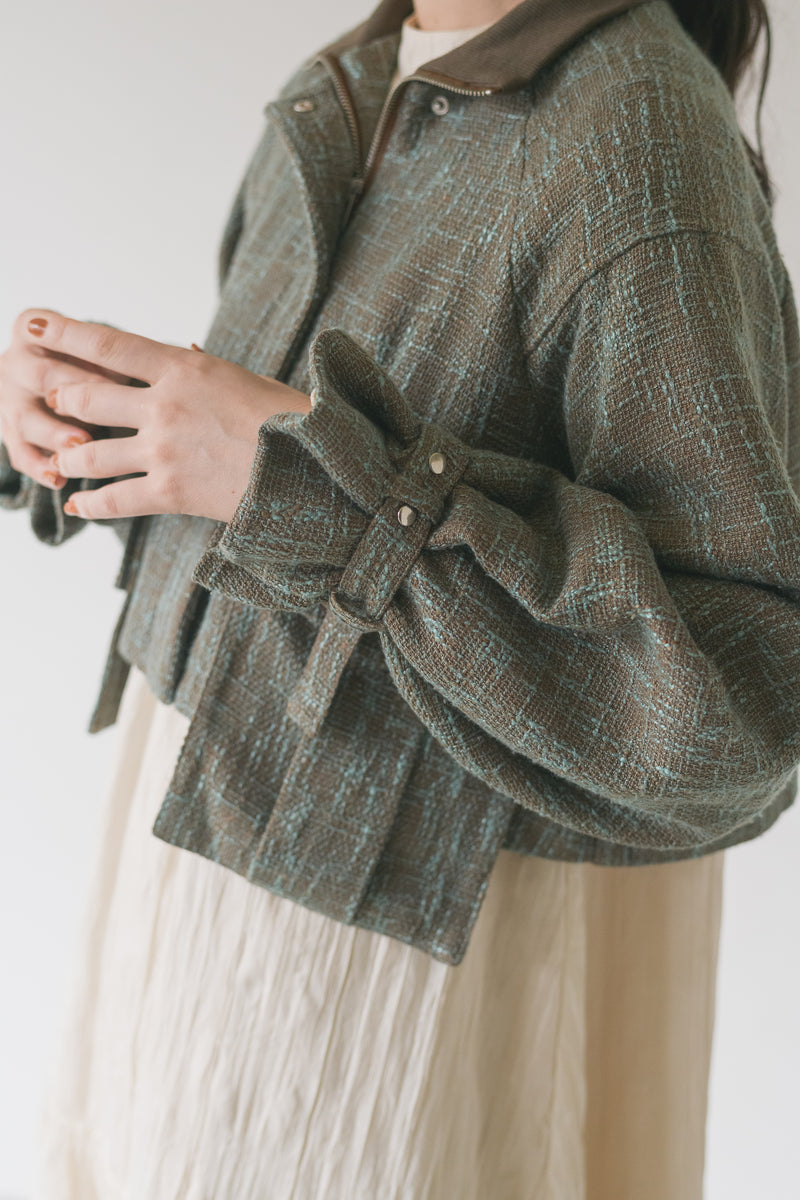 割引クーポン配布中!! 【idem】many ways quilting \u0026 tweed coat