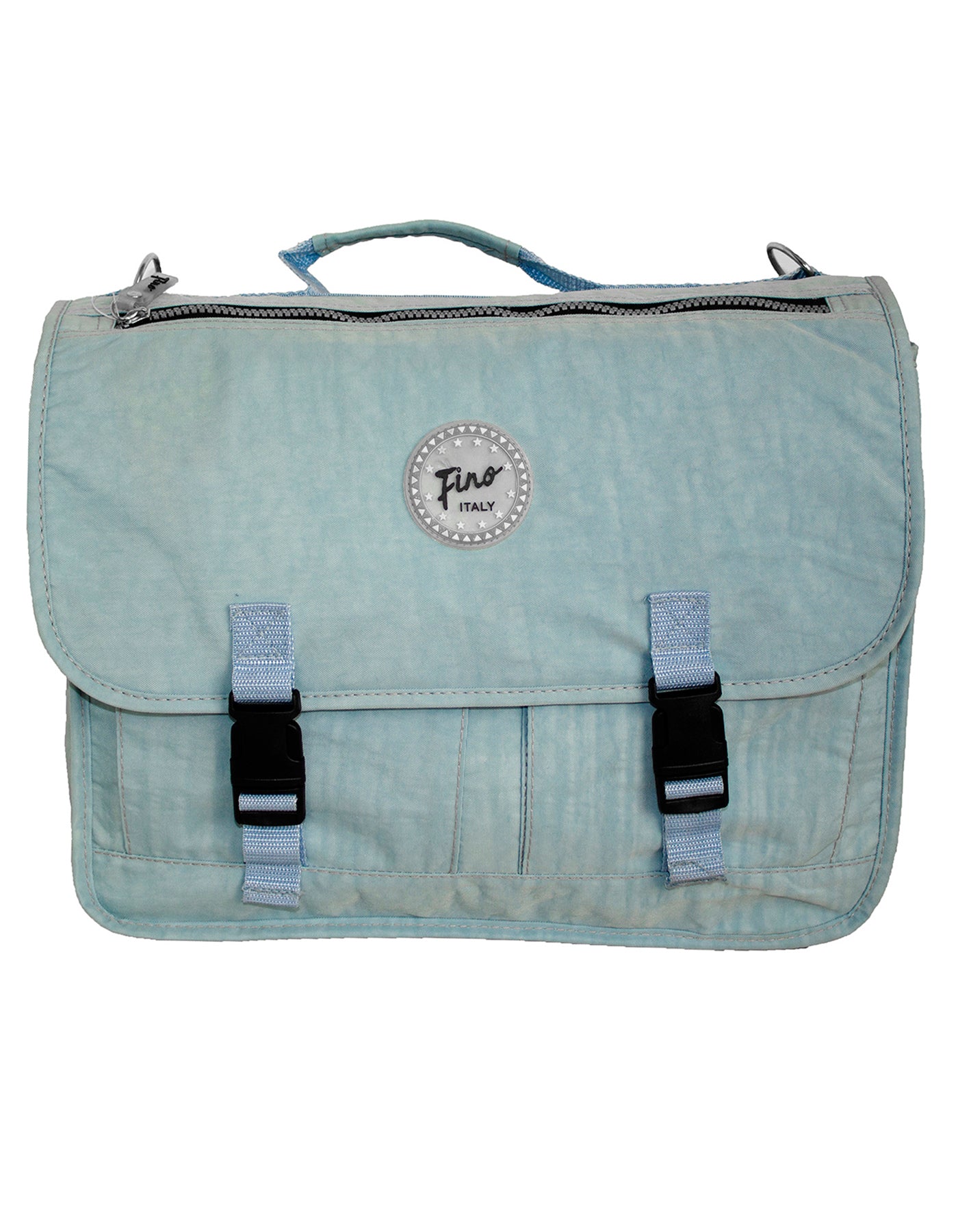 Fino Unisex Washed Nylon Shoulder Bag | Fino
