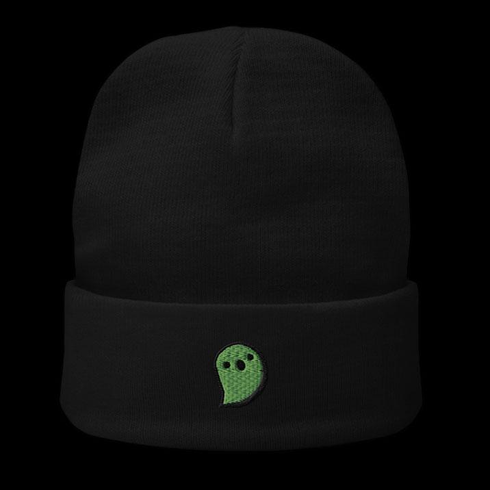 Too Many Spirits Beanie - Glow in the dark ghostie – Official Watcher Store