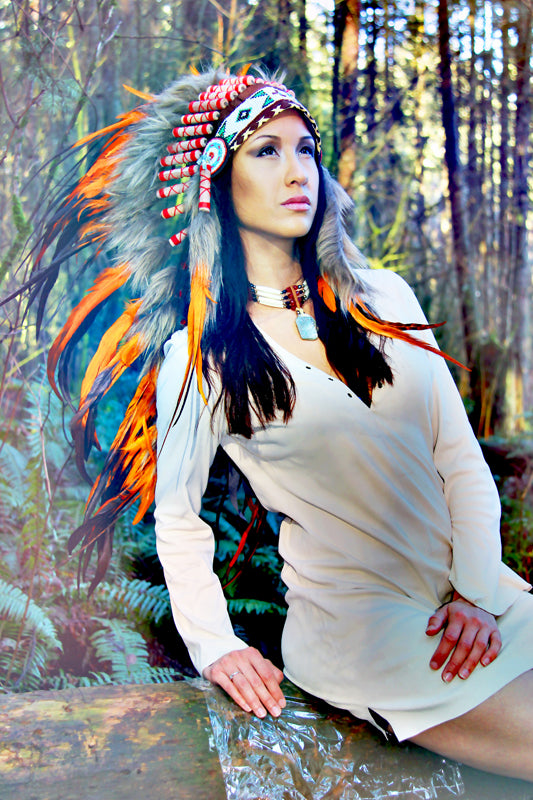 First Nations People In Canada – Indian Headdress - Novum Crafts