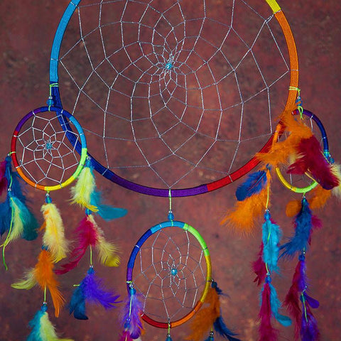 dream catcher royal blue