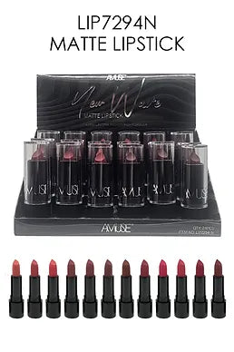 AMUSE - NEW WAVE - MATTE LIPSTICK - DISPLAY 24PC