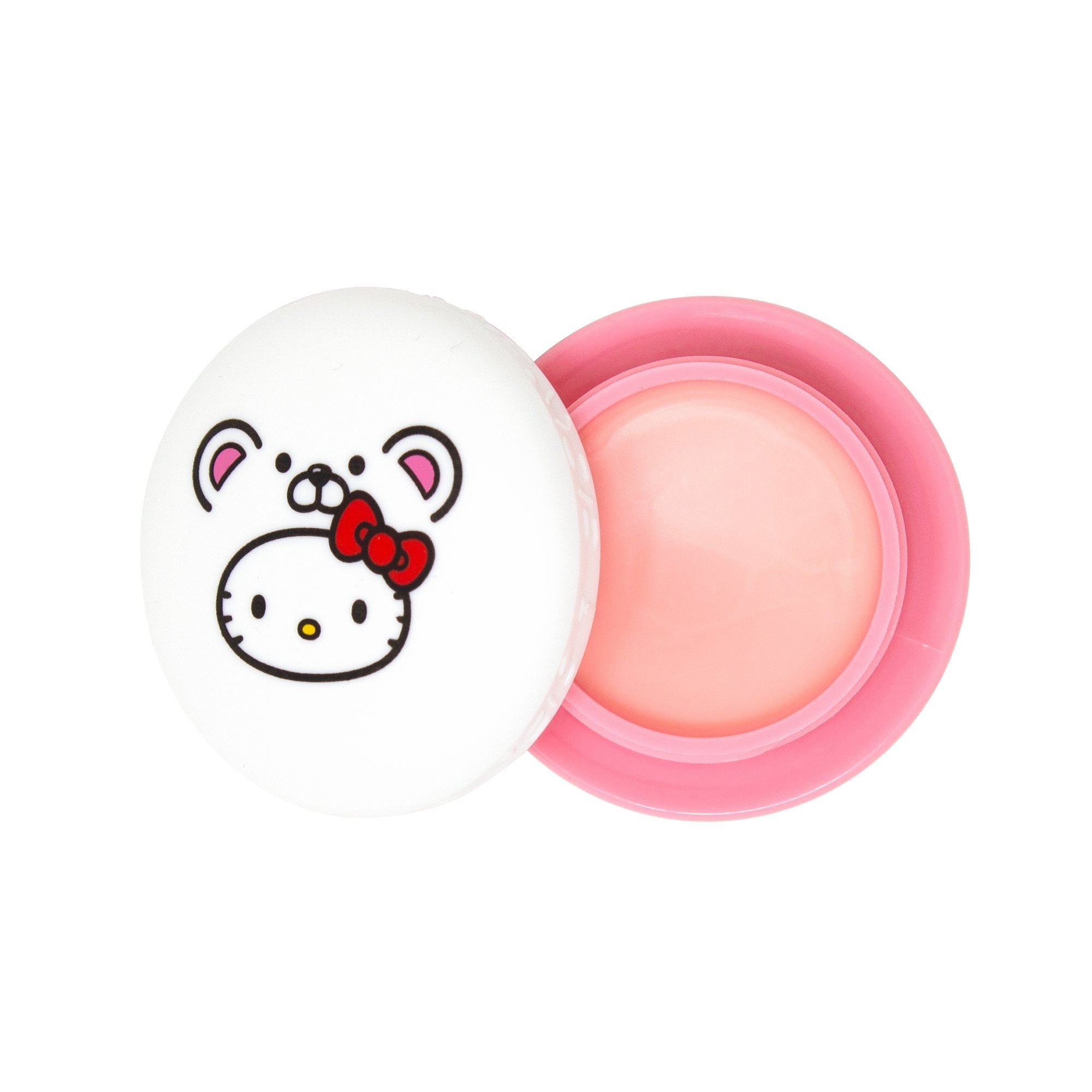 The Creme Shop x Hello Kitty Macaron Lip Balm - Strawberry Rose Latte