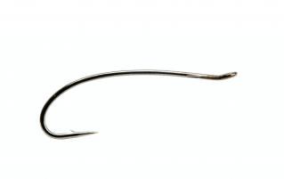 Partridge CS16/2Y Patriot Salmon Barbless Up-Eye Double, Barbless, Fly  Hooks, Fly Tying