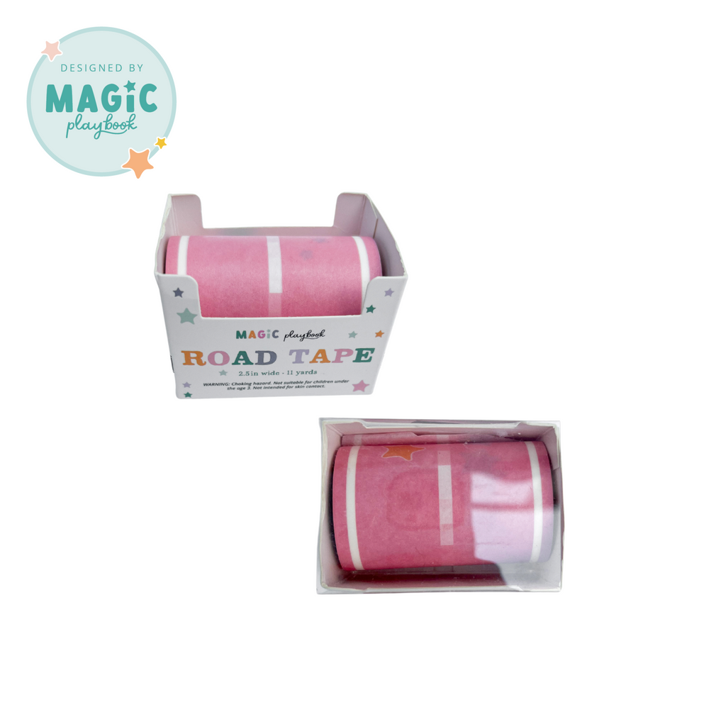 Colorful Play Road Tape (Set of 4 Rolls) – Magic Playbook