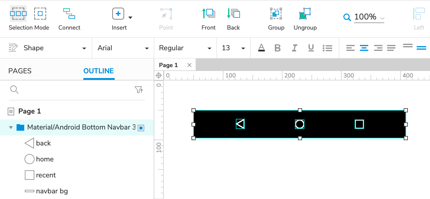 Paste  copied file to Axure RP