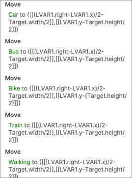 Move dots to top of bars