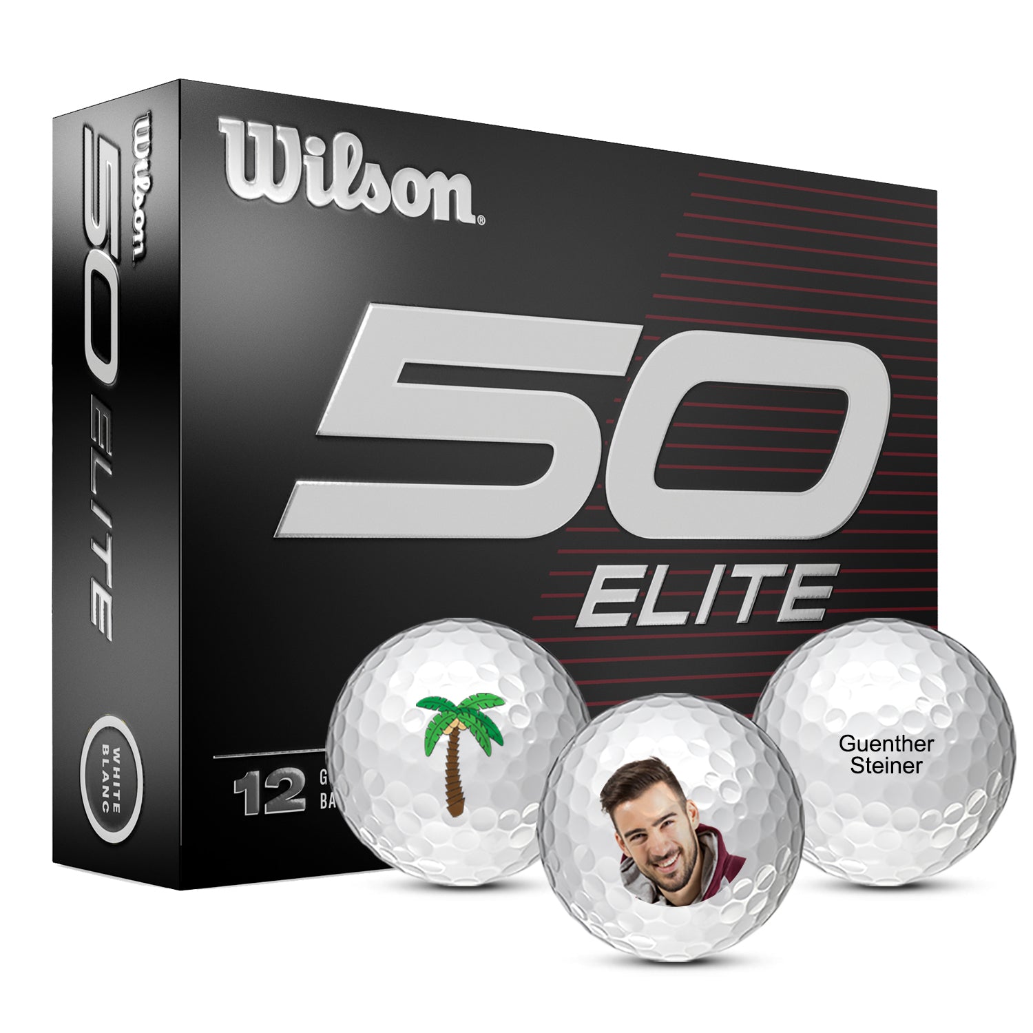 Wilson Staff 50 Elite Golf Balls