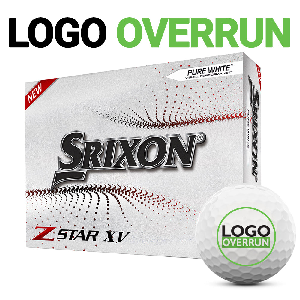 Srixon Z-Star XV Golf Balls - LOGO OVERRUN