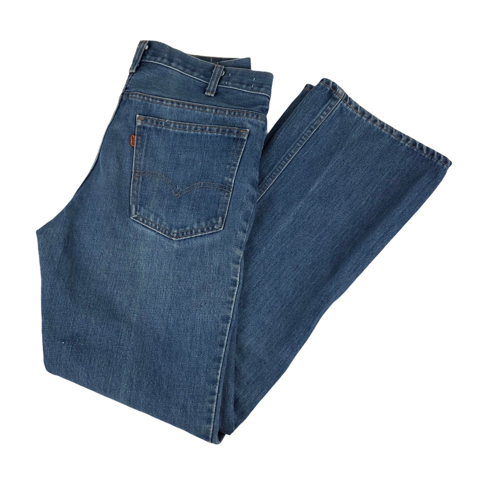 levi's orange tab bell bottoms