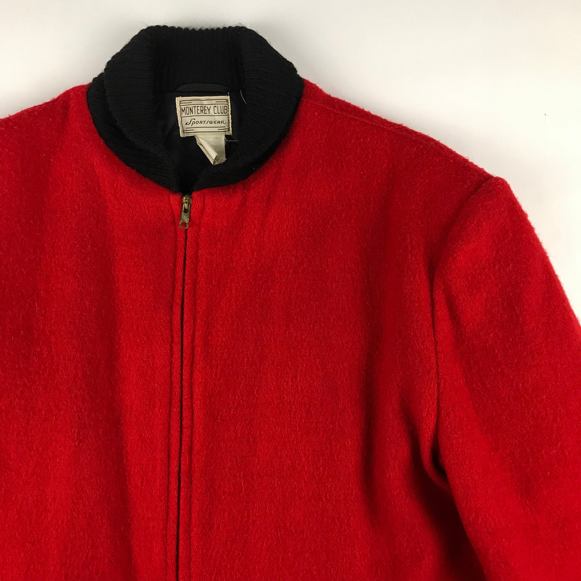 1960s Monterey Club Sportswear Clicker Style Car Coat Jacket Made in U –  People's Champ Vintage