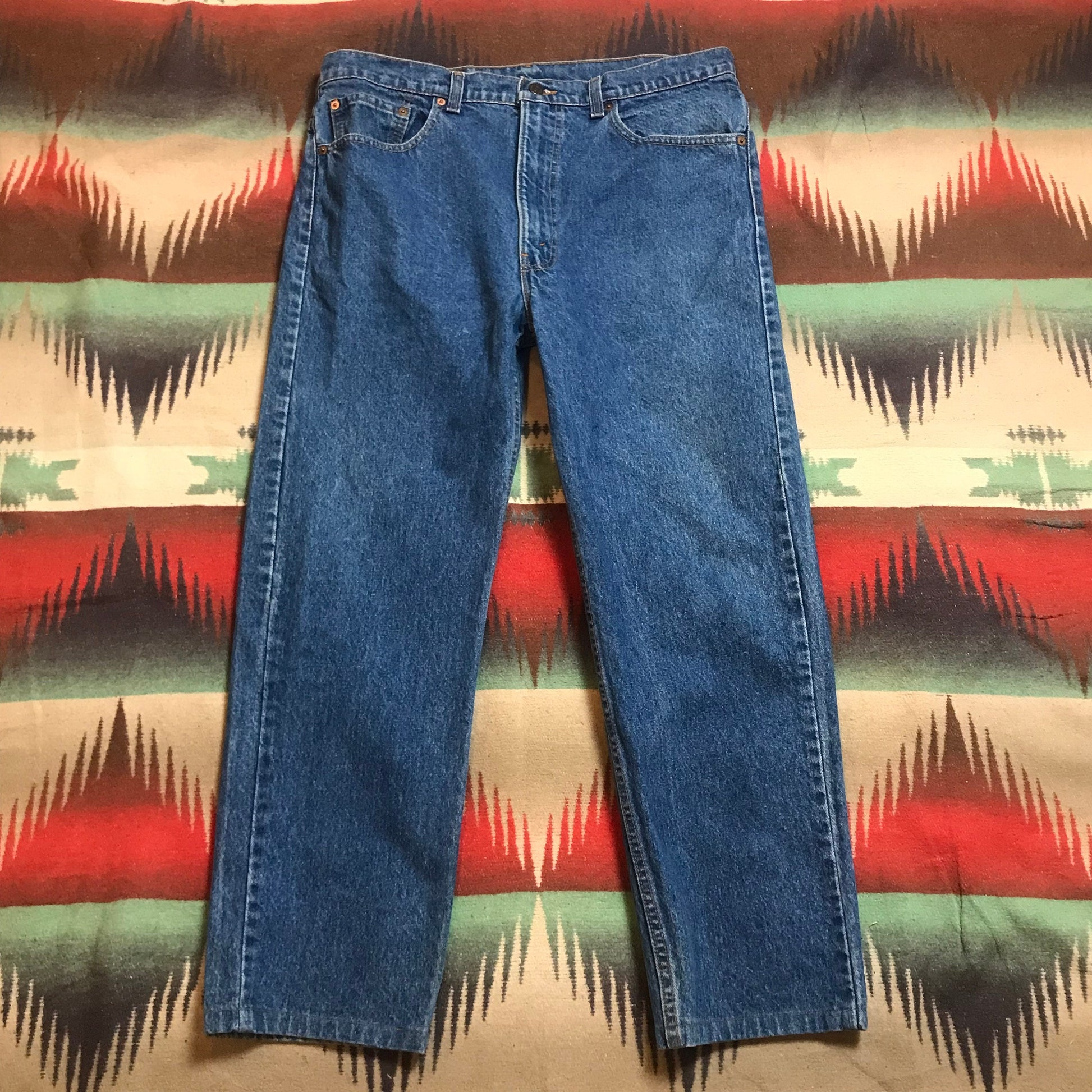1980s Levi's 505 Jeans Made in USA Size 36x28 – People's Champ Vintage