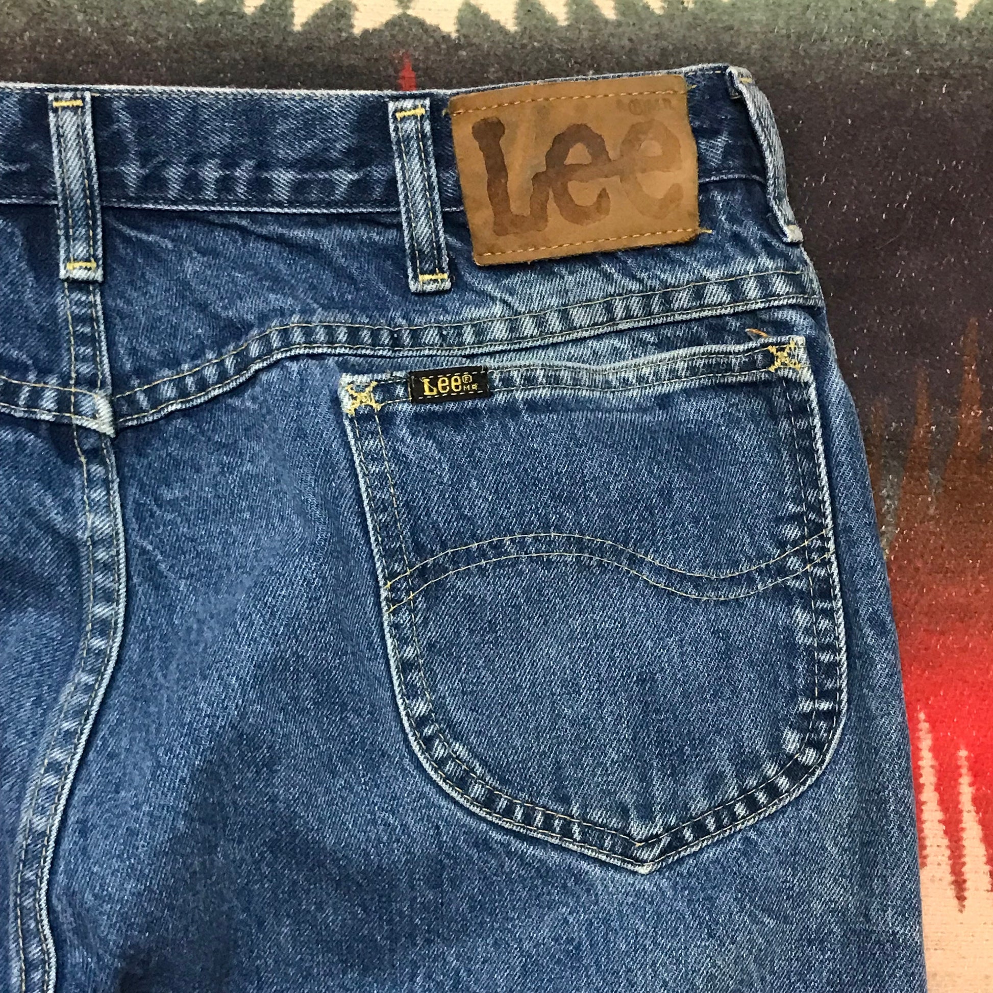 1970s Lee Riders Jeans Made in USA Size 32x31 – People's Champ Vintage