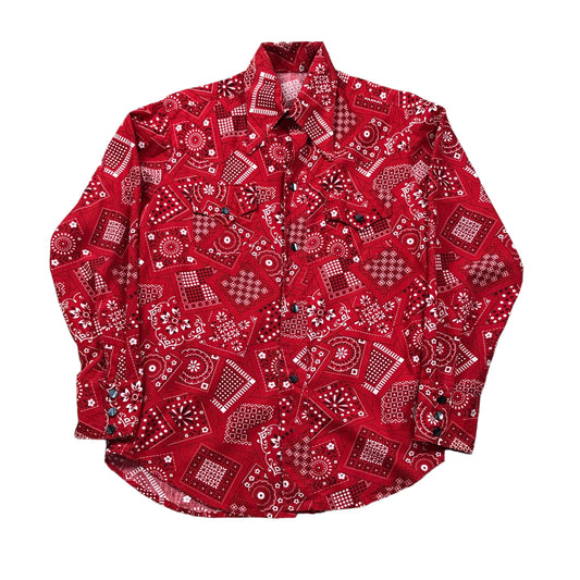 Men's SUPREME Button Down Shirt, Size: Large