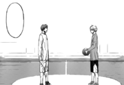 kuroko et akashi avant le match