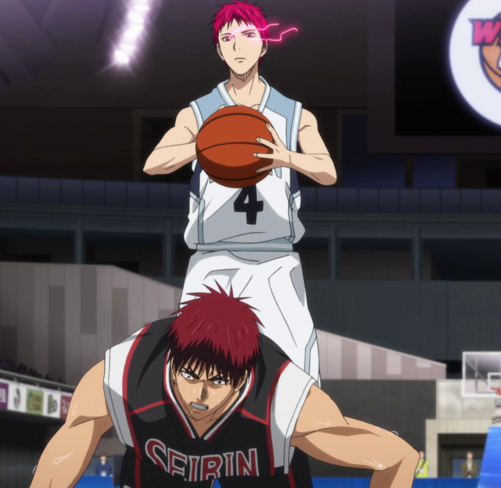 Akashi se moque de Kagami