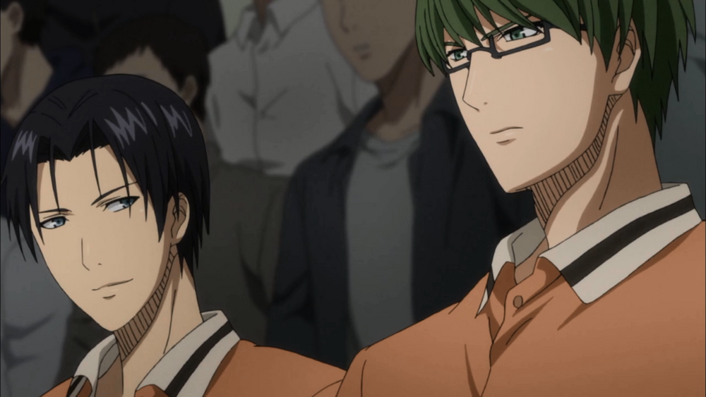 takao avec midorima regarde seirin vs Too