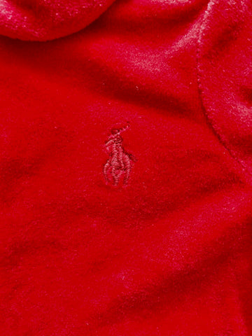 Enterito Polo Ralph Lauren Bebé Niño Plush Rojo