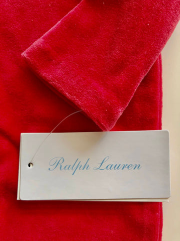 Enterito Polo Ralph Lauren Bebé Niño Plush Rojo