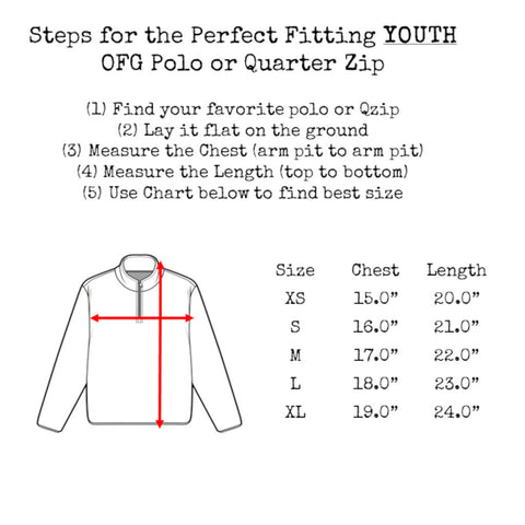 OFG Youth Size Chart