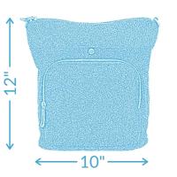 Diabetes Nylon Backpack dimensions