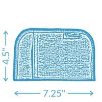 Dimensions of Diabetes Supply Case 7.25" X 4.5" X 1.75"