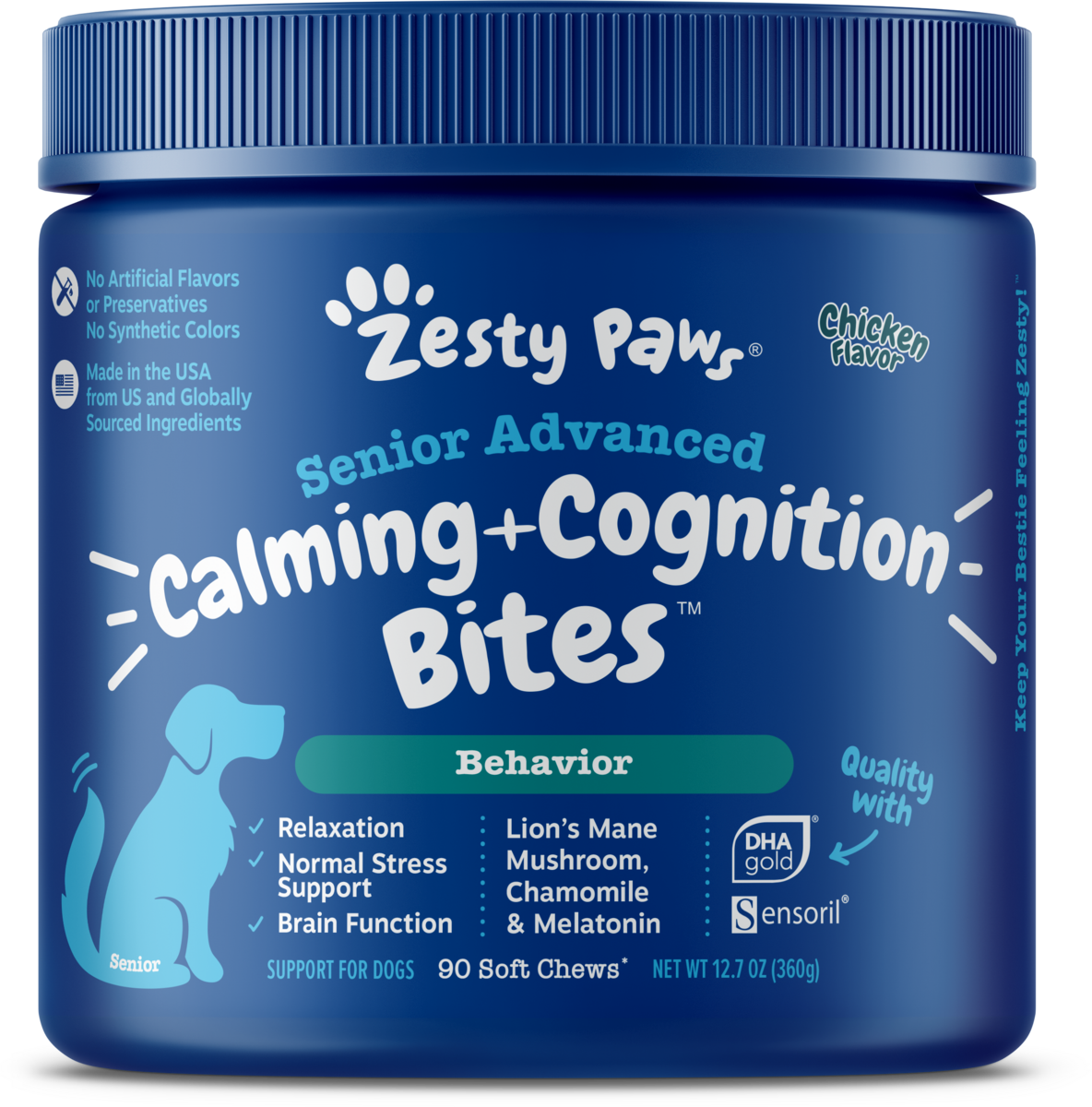 Calming & Cognition Bites™ for Senior Dogs