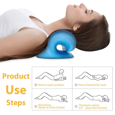 Cervical Spine Massage Pillow, Portable Neck and Shoulder Relaxer Neck  Massage Pillow, Cervical Spin…See more Cervical Spine Massage Pillow,  Portable