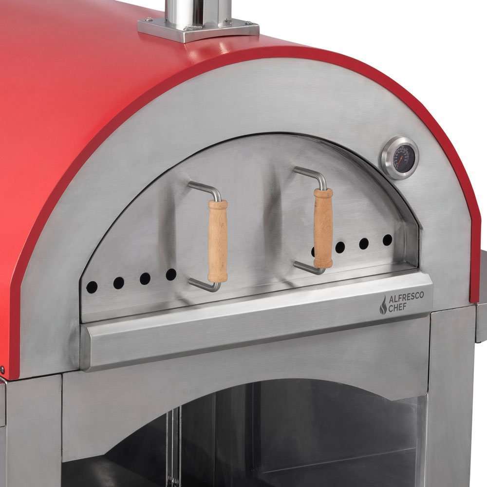 Alfresco Chef Milano Wood Fired Outdoor Pizza Oven Exceptional Garden 1726