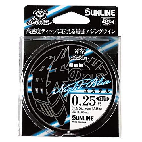 SUNLINE Salty Ajing Line Ester 0.3 / 1.5LB NightBlue Fishing Line