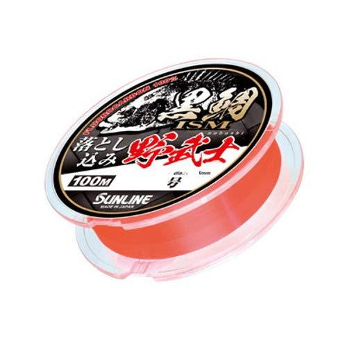 SUNLINE KURODAI ISM drop Nobushi 100m single 1.25 matte orange