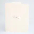 "Thank You" Greeting Card - Wild Lark