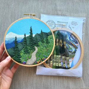 Hand Embroidery Kit - Wild Lark