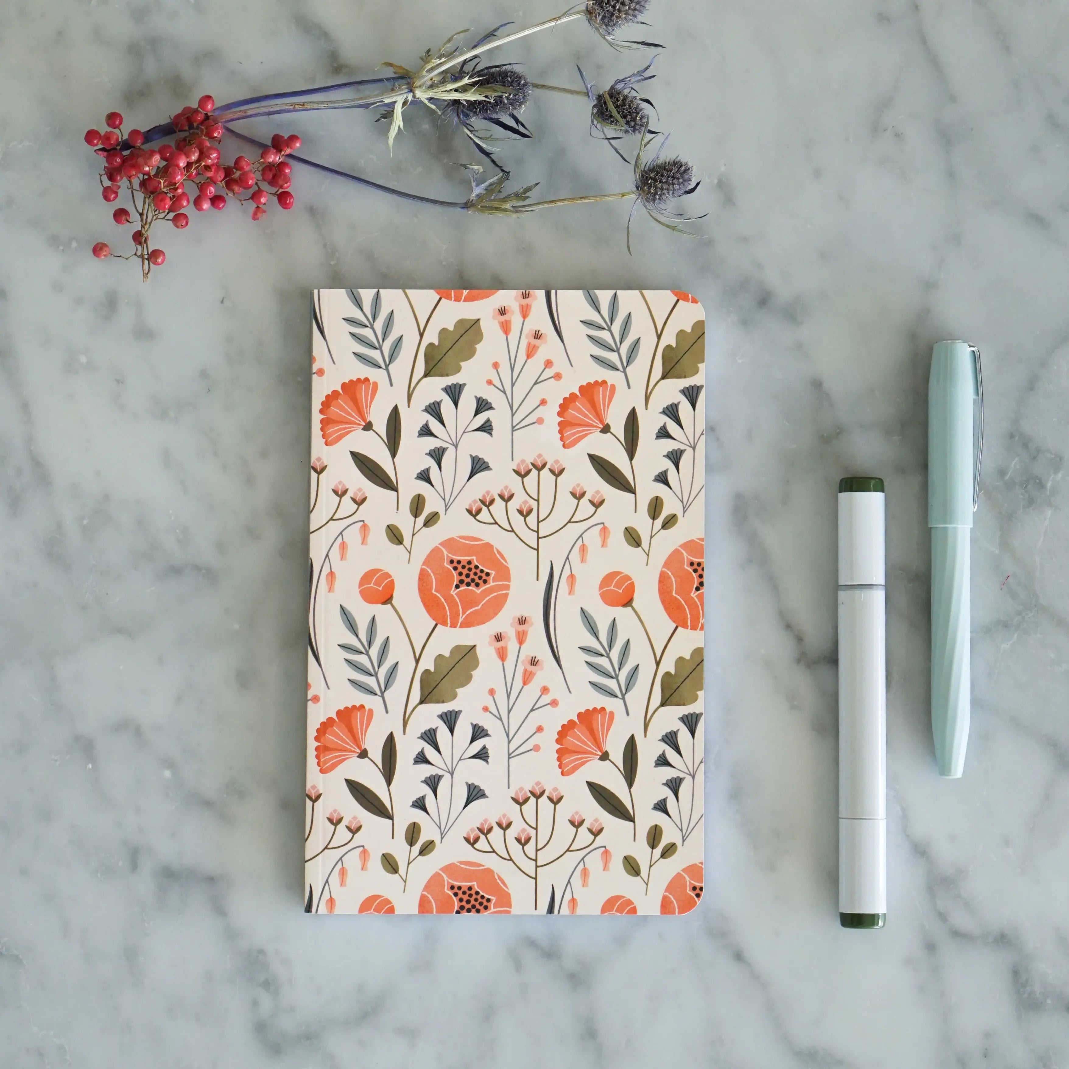 Flowers Layflat Journal