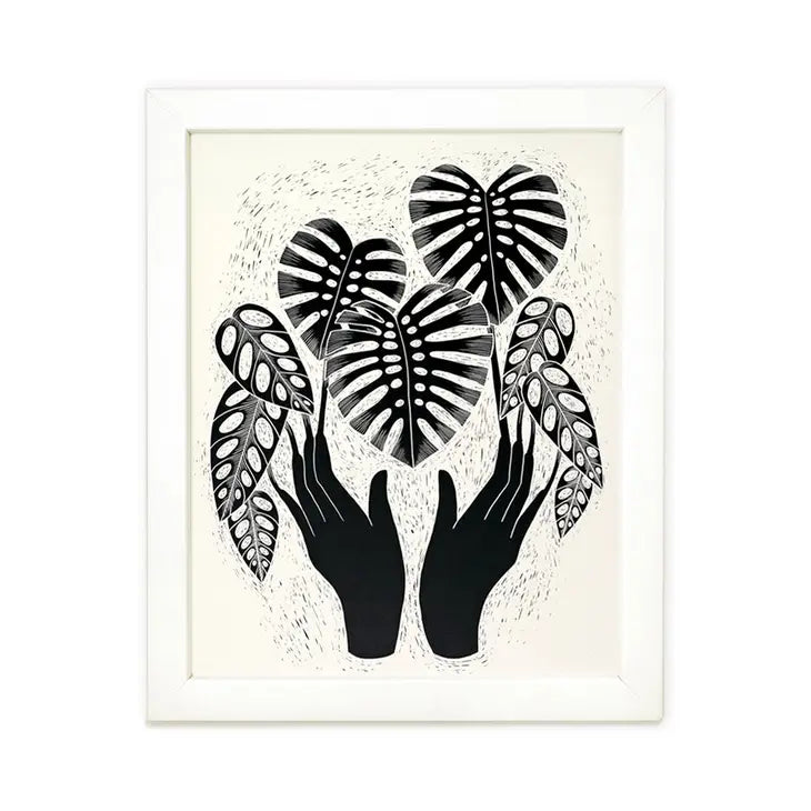 8" x 10" Monstera Magic Art Print