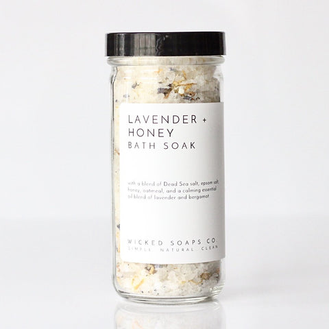 Lavender + Honey Nourishing Soap Bar – Wicked Soaps Co.