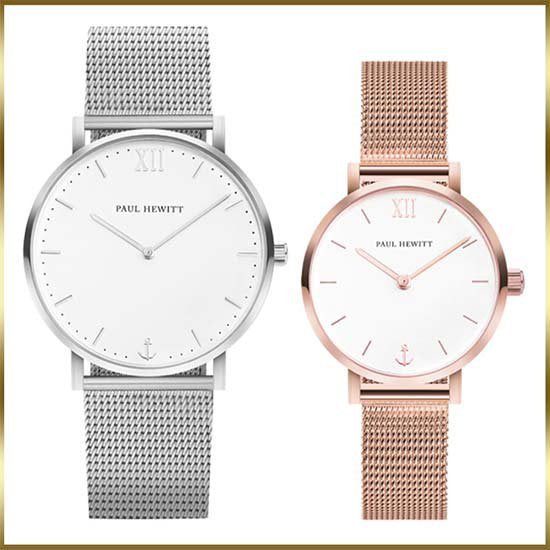 Sailor Line ホワイトサンド/シルバーメッシュ(39mm,36mm)