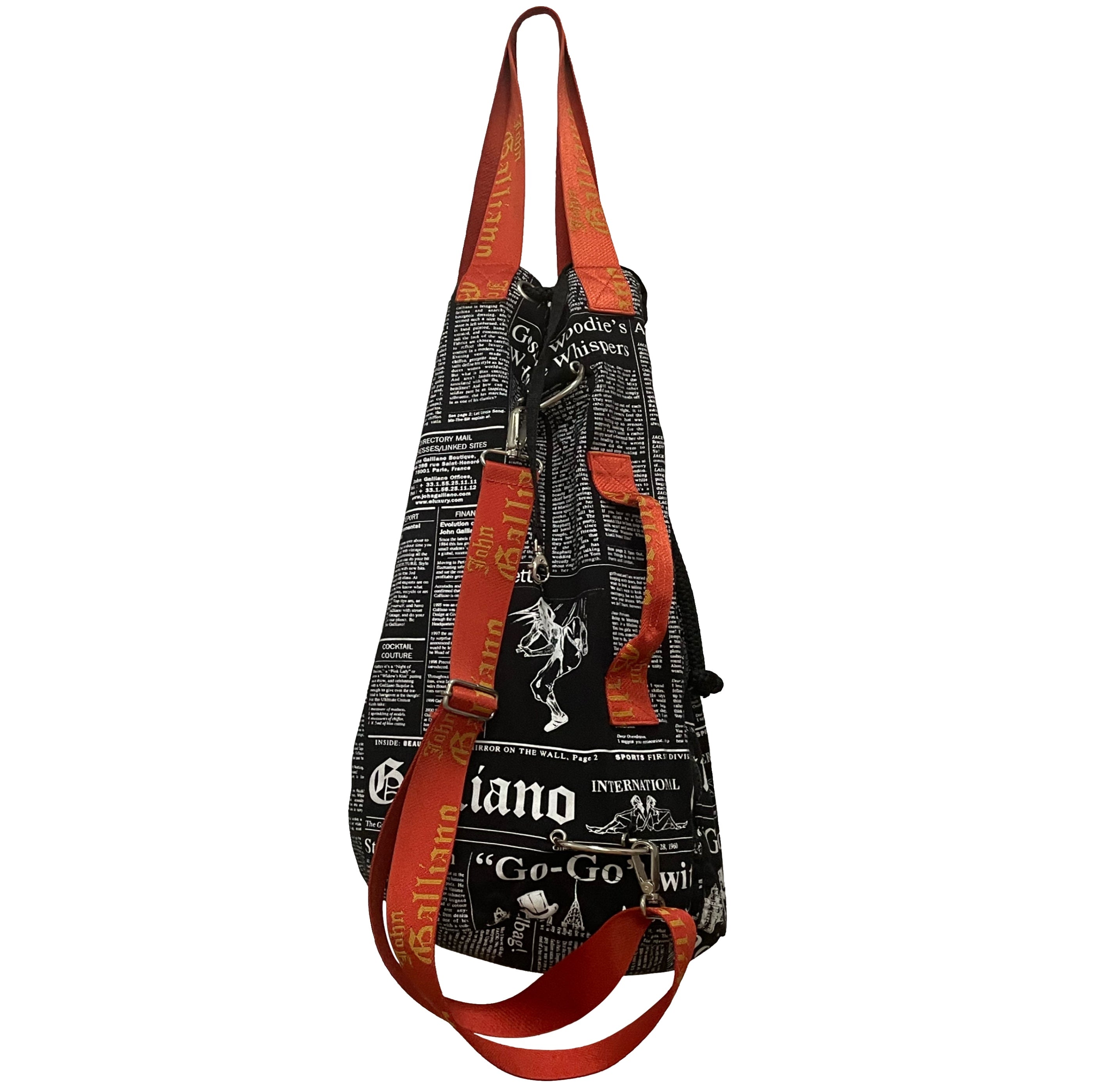 スマートスクラブス john galliano archive news paper tote | www