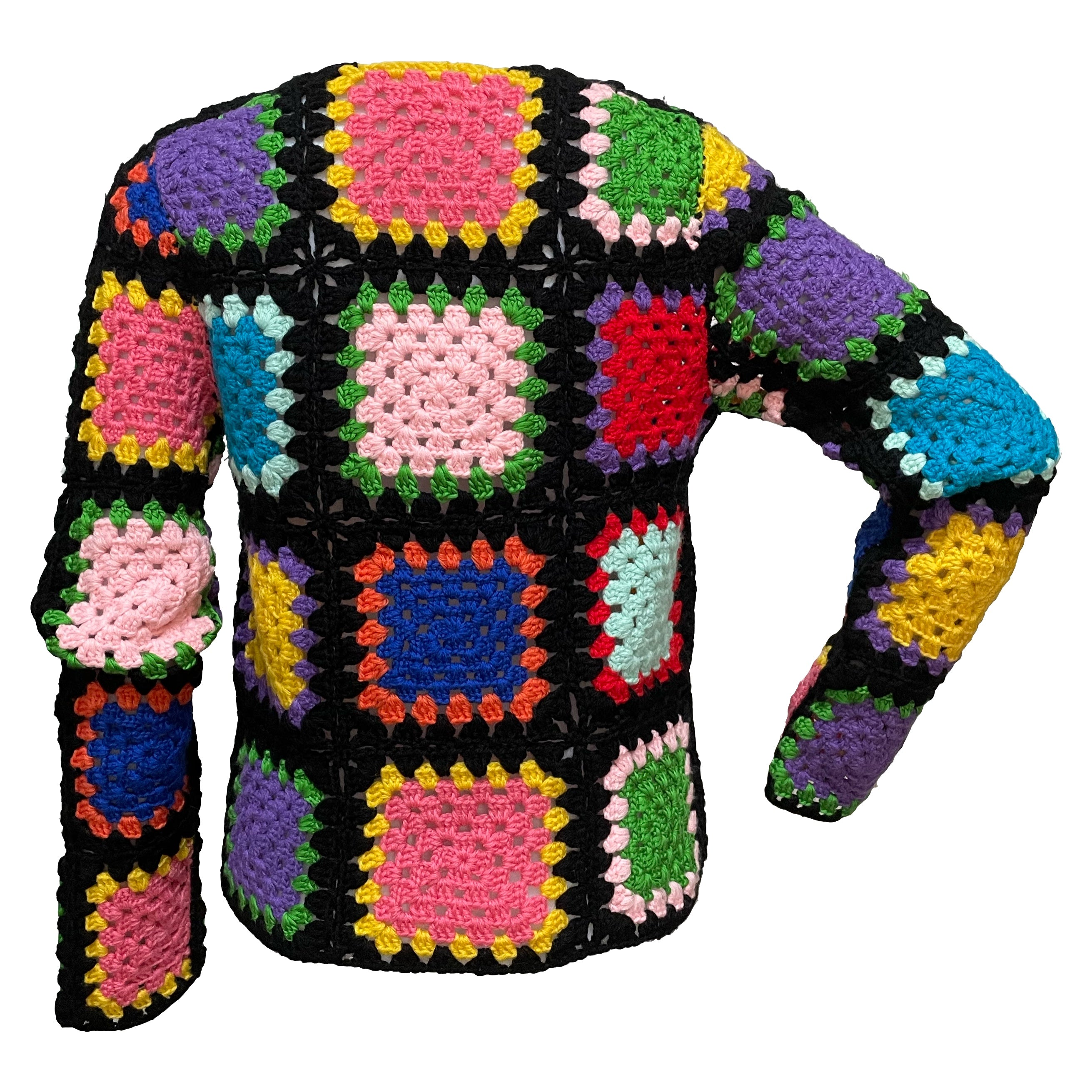 COMME DES GARCONS Patchwork Knit Sweater – 24/7 archives
