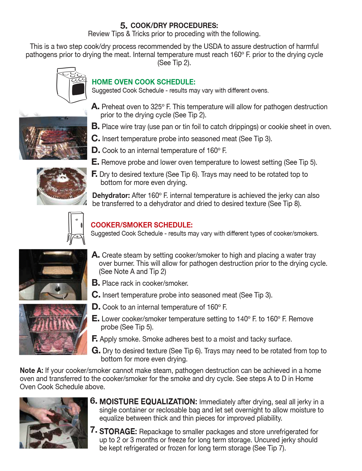 Whole Muscle Jerky Instructions