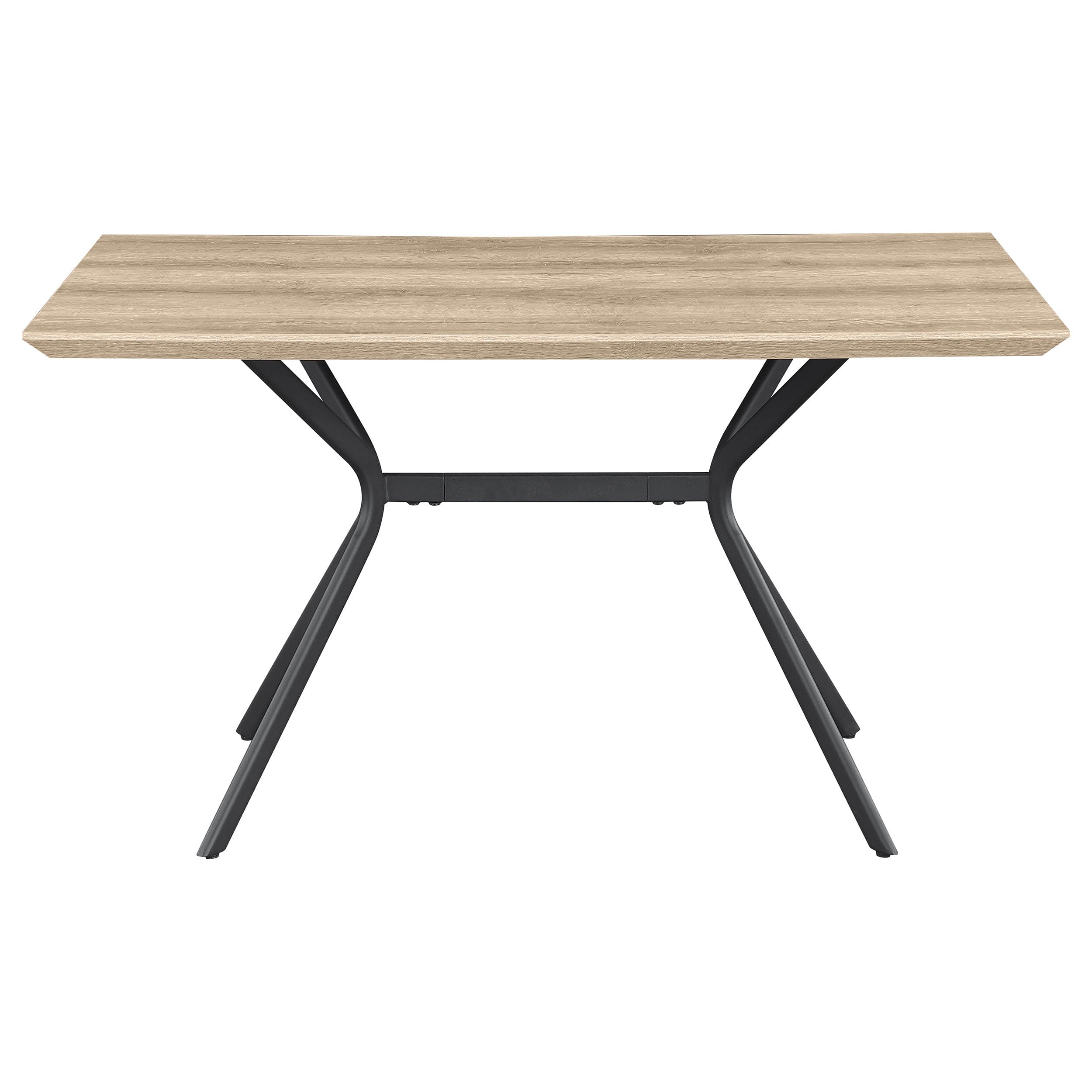 53-inch Light Brown Edgecreek Composite Wood Dining Table