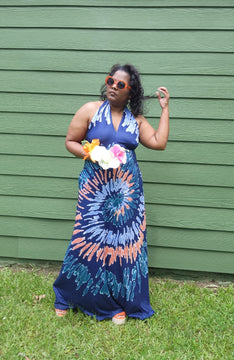 Burst of Spring Maxi Dress